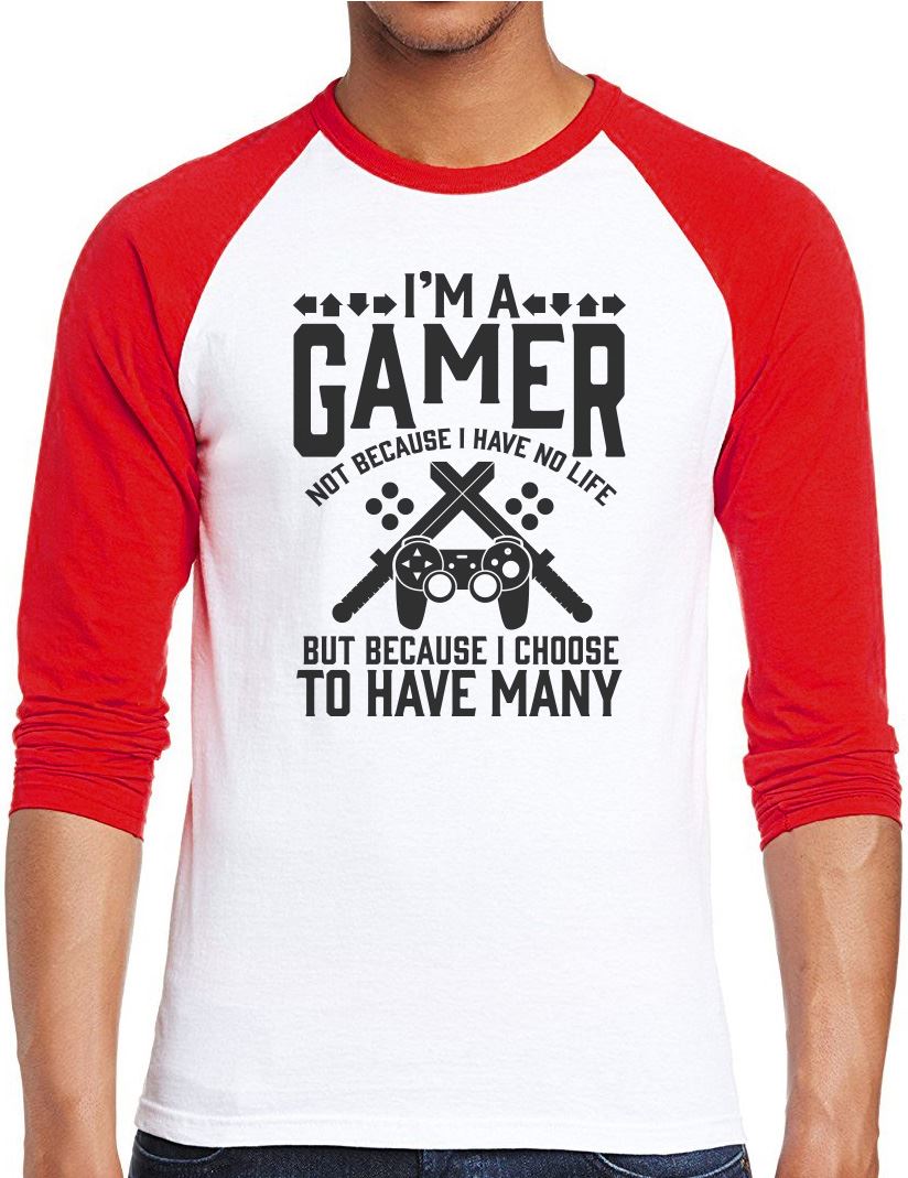 I'm a Gamer - Men Baseball Top