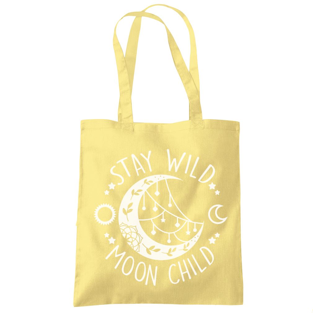 Stay Wild Moon Child - Tote Shopping Bag