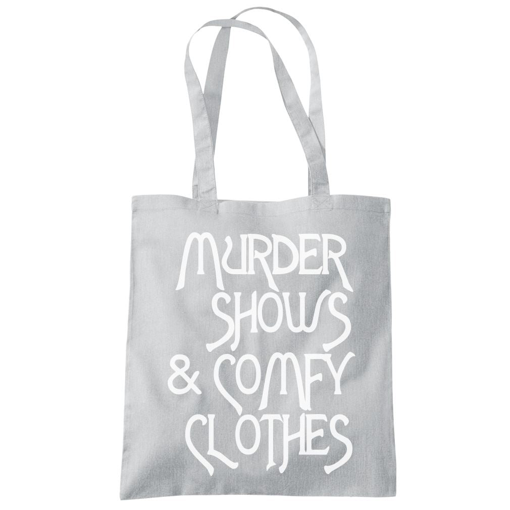 Murder Shows and Comfy Clothes - Tote Shopping Bag