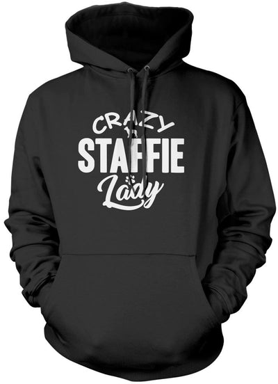 Crazy Staffie Lady - Unisex Hoodie