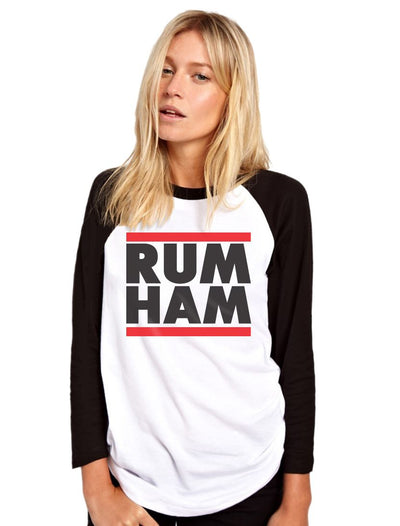 Rum Ham - Womens Baseball Top