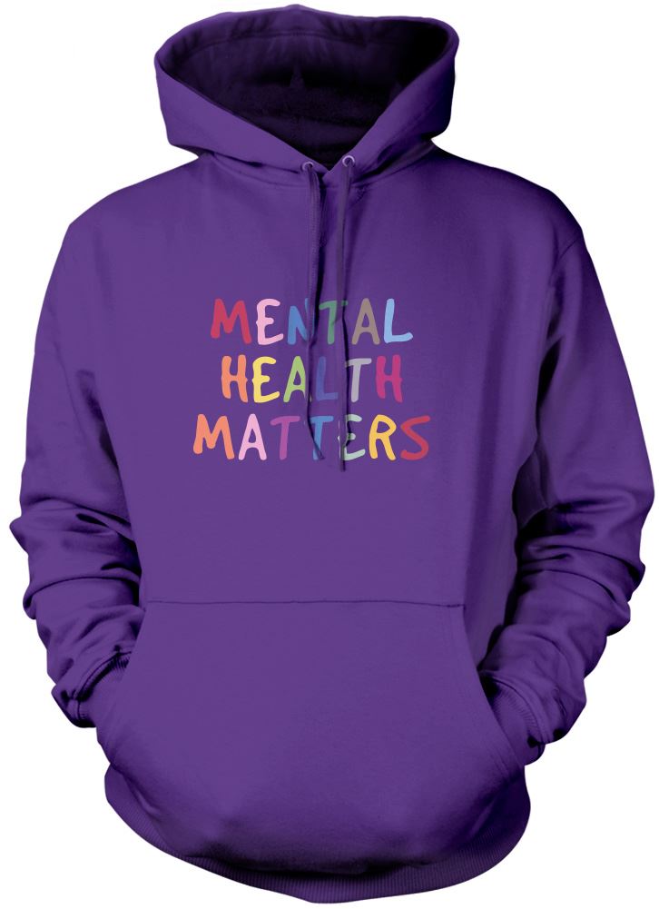Mental Health Matters Rainbow - Kids Unisex Hoodie