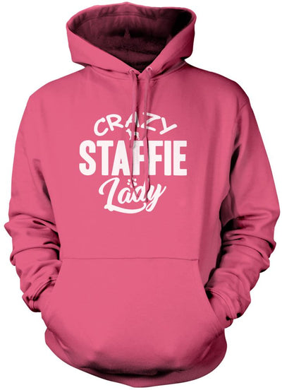 Crazy Staffie Lady - Unisex Hoodie