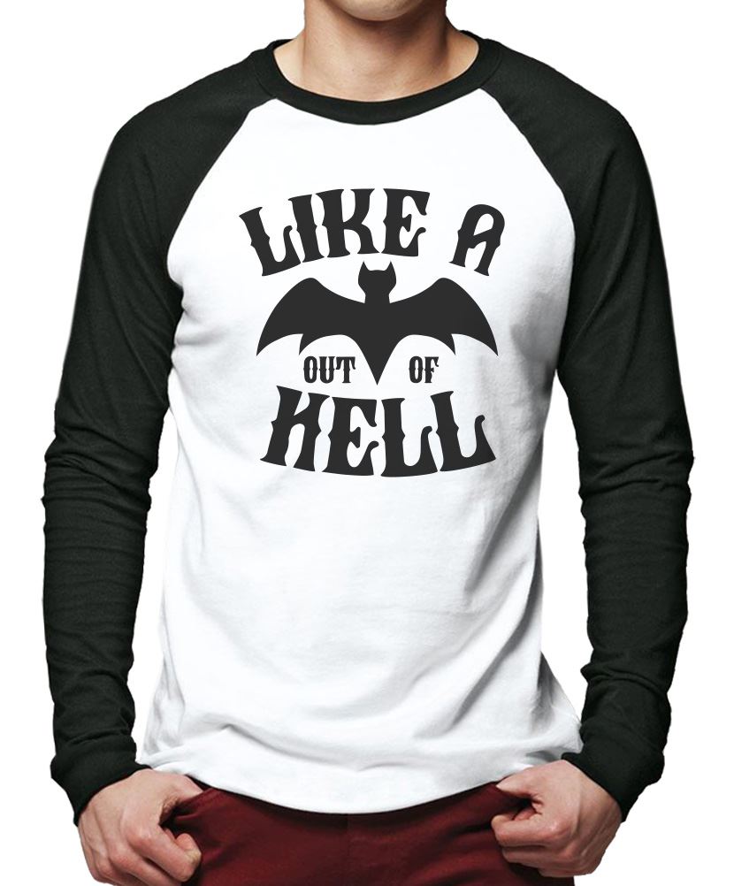 Like a Bat Out of Hell - Men Baseball Top